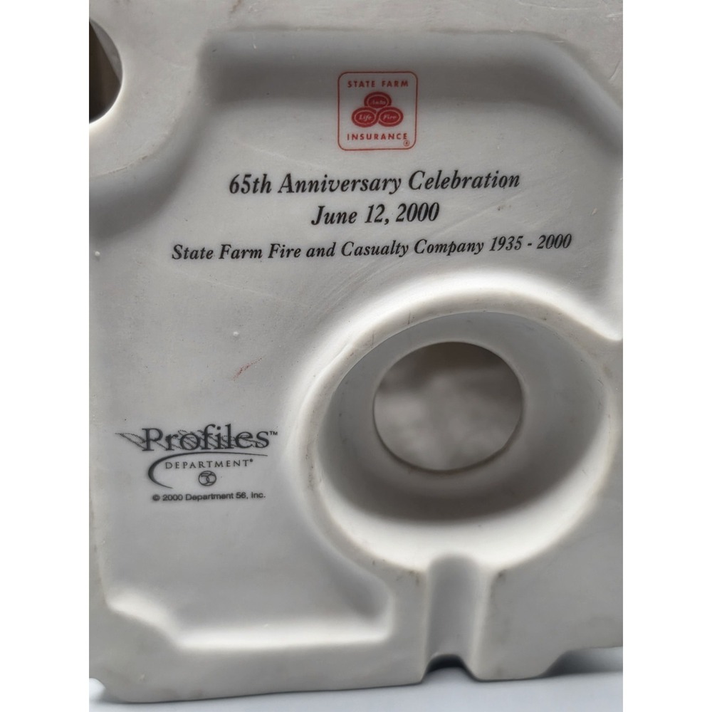 Dept 56 Profiles Fire Station No 1 State Farm 65th Anniversary 2000 #05709 - Picture 4 of 16